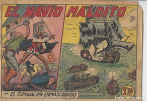 Comics: El Espadachin Enmascarado numero 105: El navio maldito - Varios